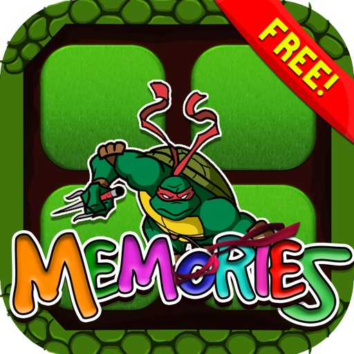 Memories Matching Test Brain “for Ninja Turtles” iOS App