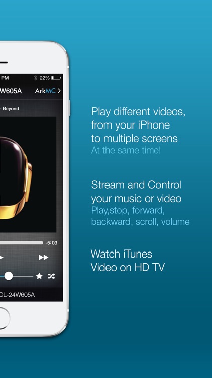 ArkMC Pro UPnP media streaming and HD video player