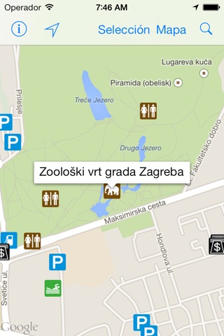 Leisuremap Croatia, Camping, Golf, Swimming, Car parks, and more screenshot 2