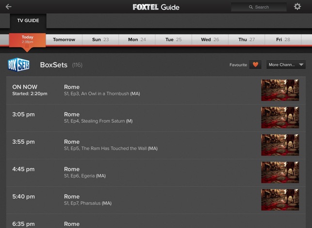 Foxtel Guide for iPad(圖4)-速報App