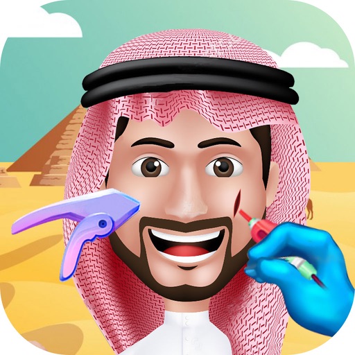 Arabic Face Surgery Simulator - Spa & Doctor Game icon