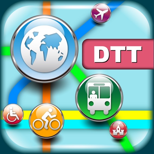 Detroit Maps - Download Smart Bus Maps and Tourist Guides. icon