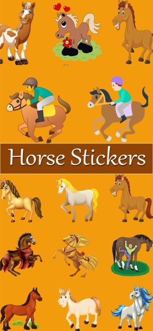 Horse Stickers 2018