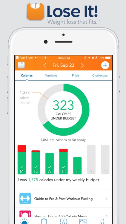 Lose It! – Weight Loss Tracker and Calorie Counter screenshot-0