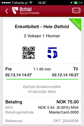 ØstfoldBillett (utgått) screenshot 3