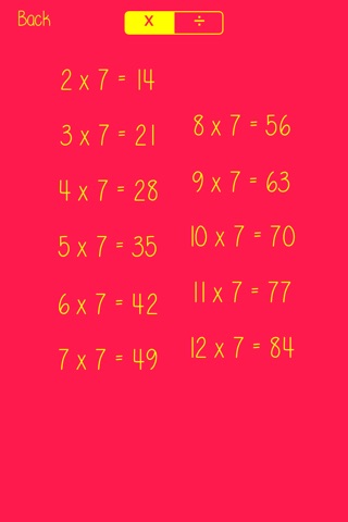 Smart Maths: Times Tables screenshot 4