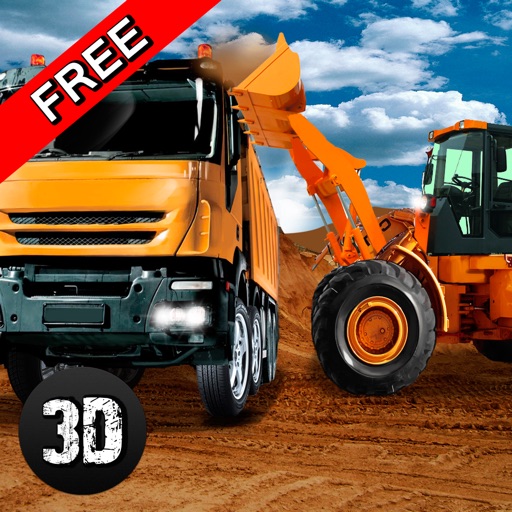 Loader & Dump Truck Excavator Simulator Icon