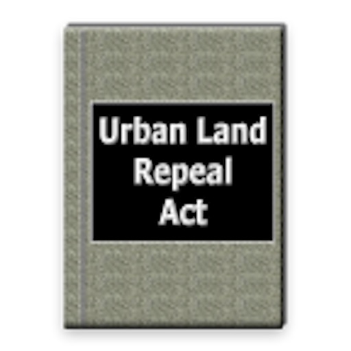 The Urban land Repeal Act 1999 icon