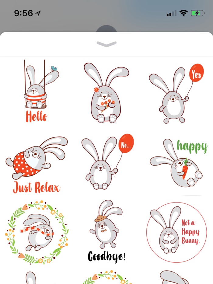 Lovely Bunny Stickers