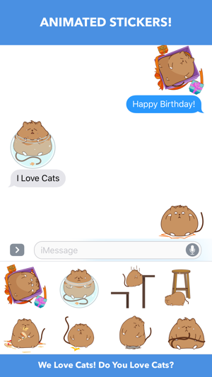 Cat Fail - Animated Stickers