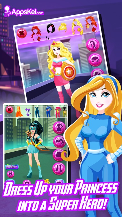 SuperHero Beauty Frenzy 2– Dress Up Games for Free screenshot-3