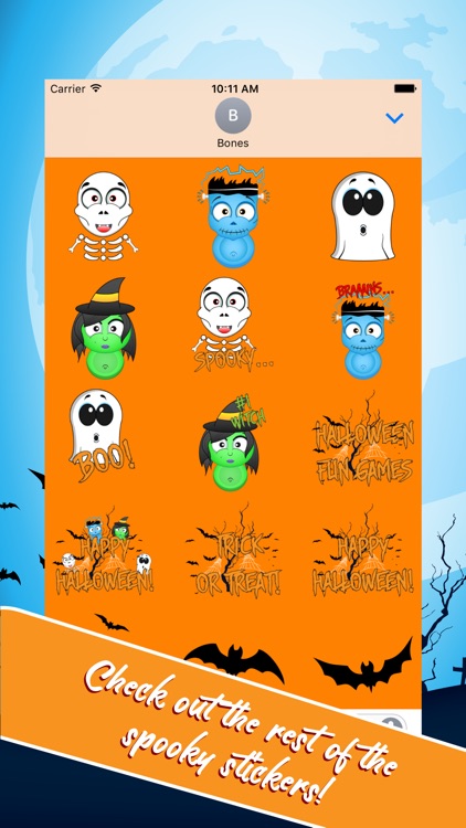 Halloween Stickers: Trick or Treat! screenshot-4