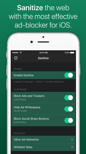 Sanitize — Ad Blocker(圖1)-速報App