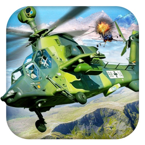 Gunship Apache War 3D - Helicopter Game icon