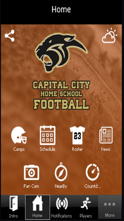 Capital City Home School Football App