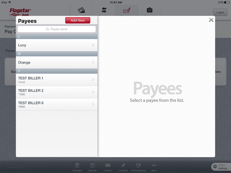 Flagstar Bank for iPad screenshot-4