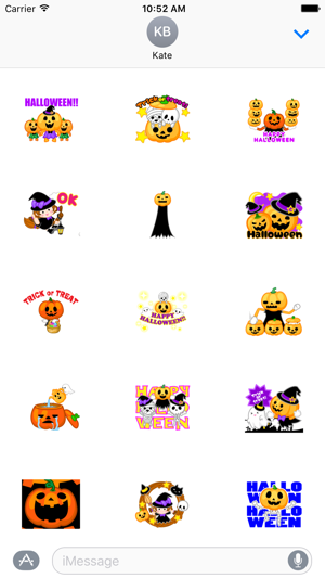 Halloween Sticker - Happy Halloween