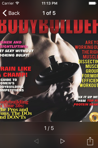 Men’s Bodybuilder Mag screenshot 2