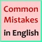 Compilation of the most common grammatical mistakes made when speaking or writing in English