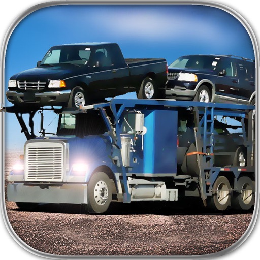 Car Transport Truck Trailer Parking Simulator icon