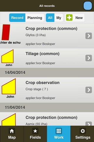 Crop-R Teeltregistratie screenshot 3