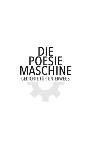 Die Poesiemaschine(圖1)-速報App