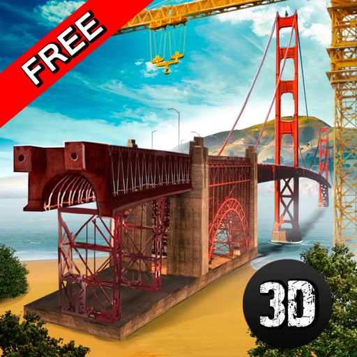 San Francisco Brigde Crane Builder Simulator iOS App