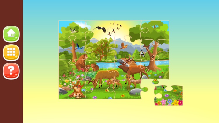 Animal Jigsaw Puzzles Game for Kids HD Free screenshot-4