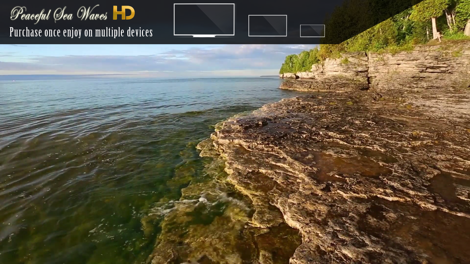 Peaceful Sea Waves HD screenshot 12