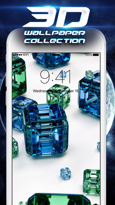 How to cancel & delete 3D Wallpaper Collection from iphone & ipad 3