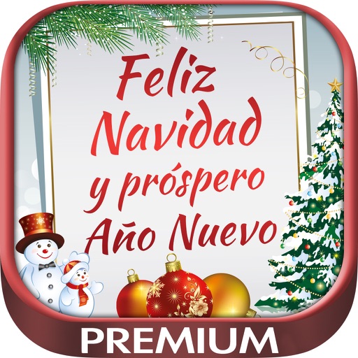 Xmas & New Year greeting messages in Spanish - Pro icon