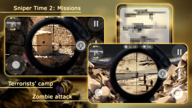 ‎Sniper Time 2: Missions Screenshot