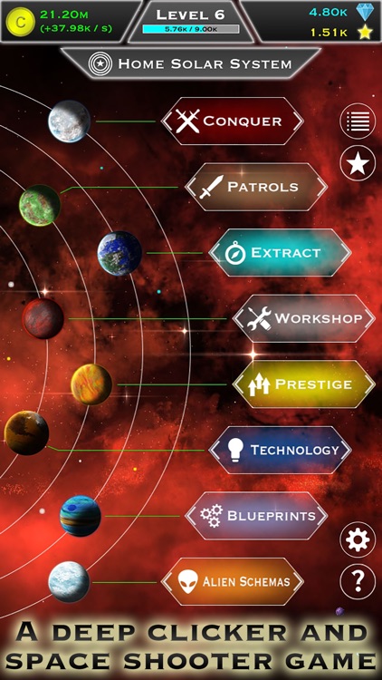 Click and Conquer: Space Age - Idle Shooter