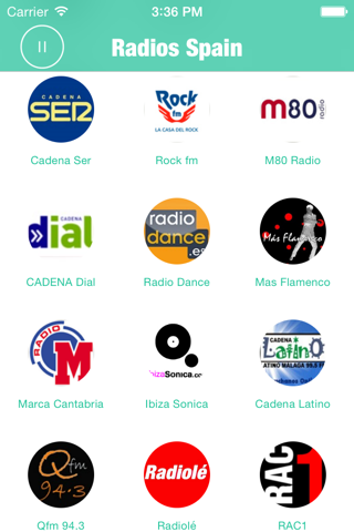 Radios España (Radio Spain FM) - Cadena Dial Rock screenshot 3