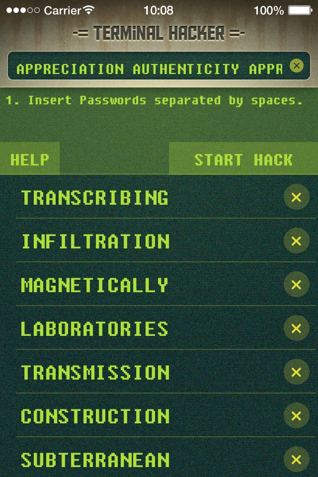 Terminal Hacker for Fallout 4 - Fast Unlock and Solve Codes screenshot 2