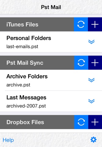 Pst Mail Lite screenshot 3