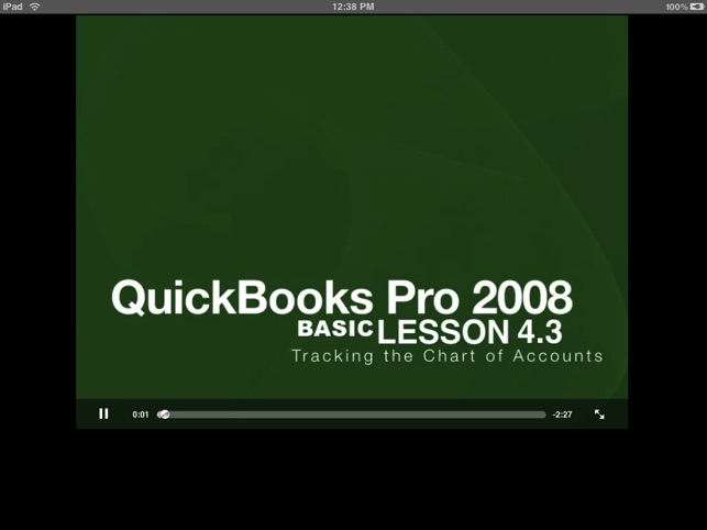 Video Training for Quickbooks 2008 HD(圖1)-速報App