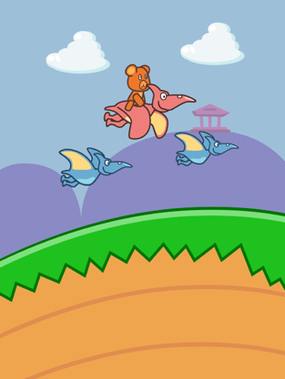 Bear Rider: Dinosaur World - Free Dinosaur Game for Kids, game for IOS