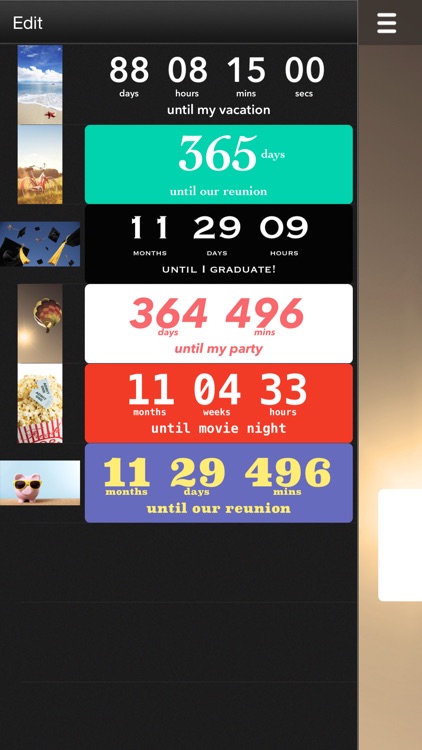Countdown‼ (Event Reminders and Timer) screenshot-3