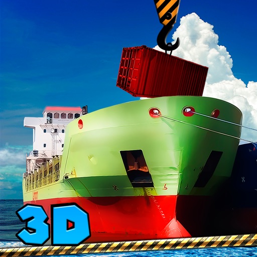 Cargo Ship Crane Simulator 3D icon