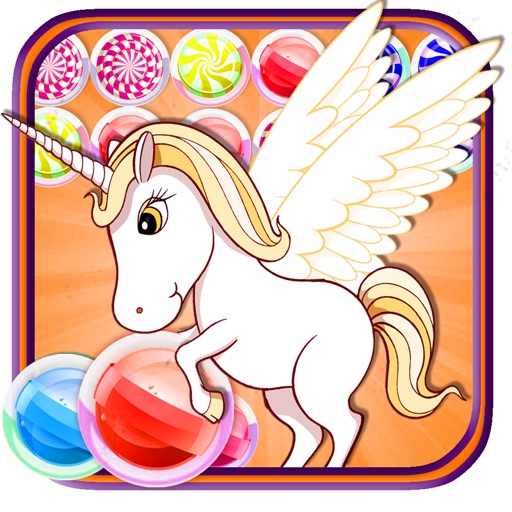My Pony Unicron Shooter Bubble Crush Game iOS App