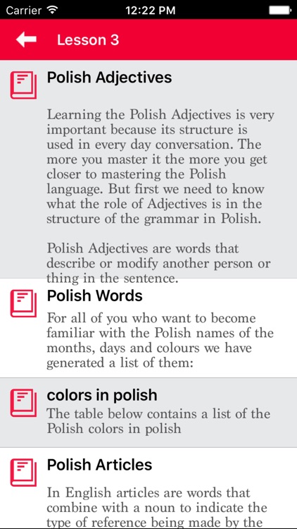 Polish Grammar - Improve your skill screenshot-3