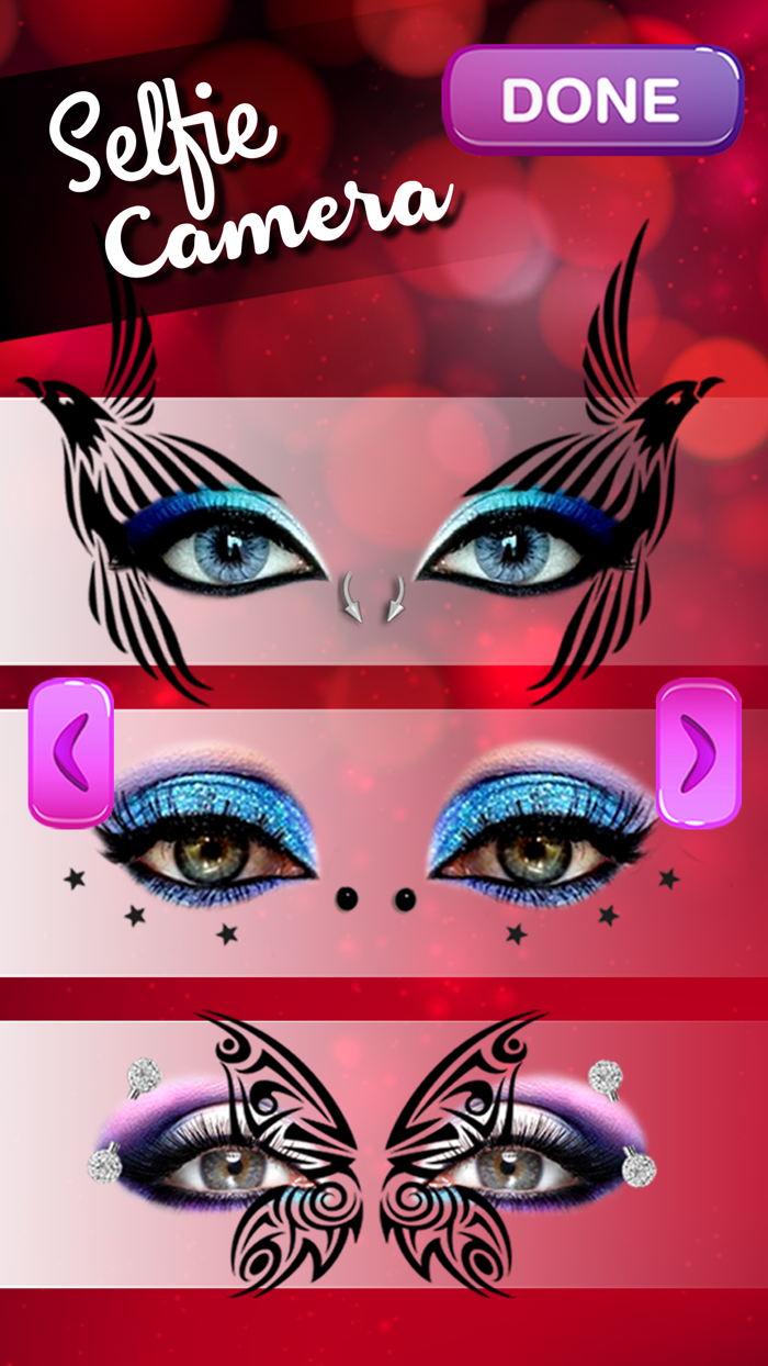 时尚 眼妆 相框