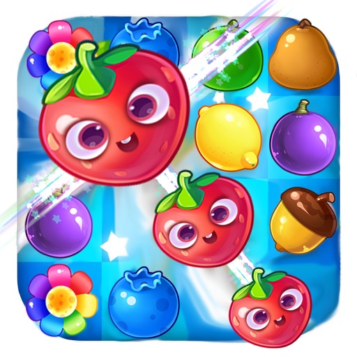 Crazy Fruit Crush Legend 2016:Fun Free Matching Puzzle Game! Icon