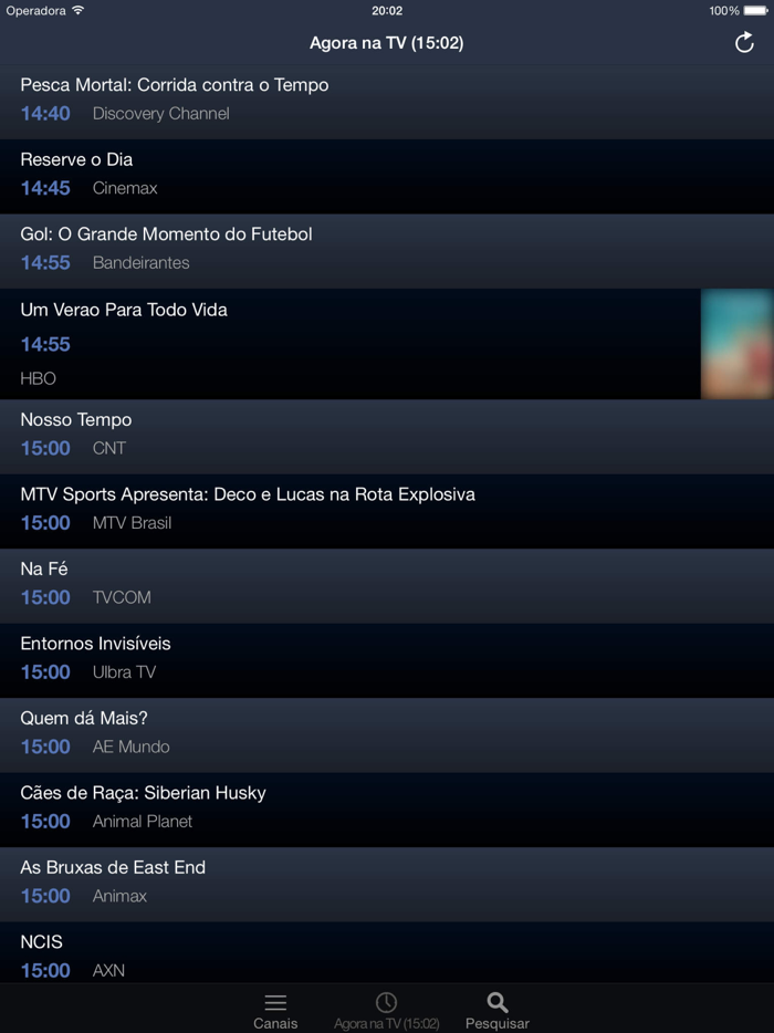 Televisão do Brasil para iPad