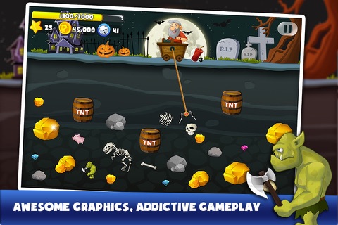 Gold Miner Mania: Classic gold digger game screenshot 3