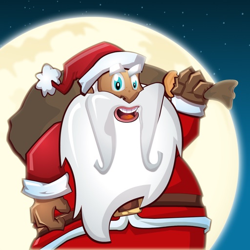 Running Santa Claus