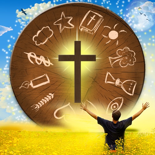 Bible Wheel - Random Quotes and Teachings of Wisdom Icon