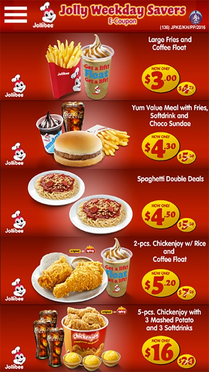 Jollibee Brunei eCoupons