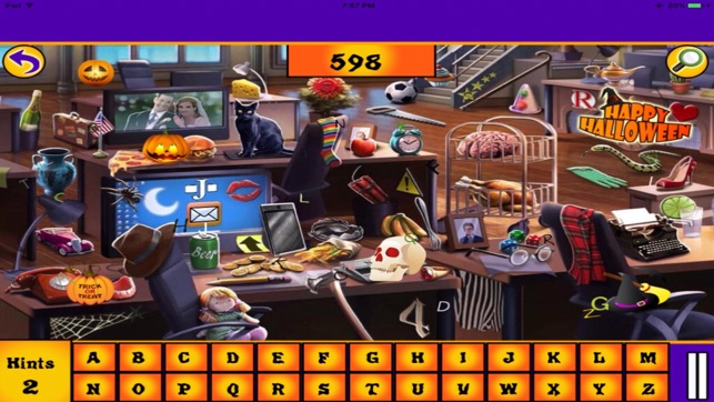 Free Hidden Objects: Halloween Hidden Alphabets(圖2)-速報App